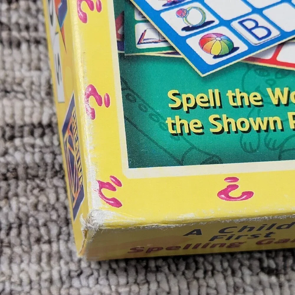 Vintage 1997 Ready Words A Child's First Spelling Game Homeschooling Teacher